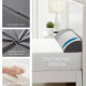 Bed Wedge Pillow for Headboard with Removable Cover - Wedge Pillow with Pockets