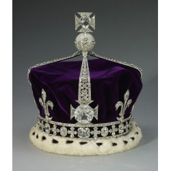 Imperial State Crown Royal Jewelry 925 Sterling Silver Queen Collection Jewelry