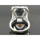 35ct Elizabeth Taylor Ring inspired celebrity jewelry halo radiant cut asscher