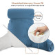 Large Soft Foam Reading & TV Relax Pillow + 2 Neck & Lumbar Pillows with Pockets