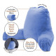 Large Soft Foam Reading & TV Relax Pillow + 2 Neck & Lumbar Pillows with Pockets