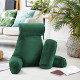 Large Soft Foam Reading & TV Relax Pillow + 2 Neck & Lumbar Pillows with Pockets