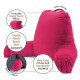Large Soft Foam Reading & TV Relax Pillow + 2 Neck & Lumbar Pillows with Pockets