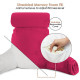 Large Soft Foam Reading & TV Relax Pillow + 2 Neck & Lumbar Pillows with Pockets
