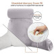 Large Soft Foam Reading & TV Relax Pillow + 2 Neck & Lumbar Pillows with Pockets