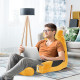 Large Soft Foam Reading & TV Relax Pillow + 2 Neck & Lumbar Pillows with Pockets