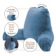 Large Soft Foam Reading & TV Relax Pillow + 2 Neck & Lumbar Pillows with Pockets