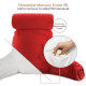 Large Soft Foam Reading & TV Relax Pillow + 2 Neck & Lumbar Pillows with Pockets