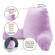 Large Soft Foam Reading & TV Relax Pillow + 2 Neck & Lumbar Pillows with Pockets