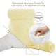 Large Soft Foam Reading & TV Relax Pillow + 2 Neck & Lumbar Pillows with Pockets