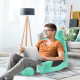 Large Soft Foam Reading & TV Relax Pillow + 2 Neck & Lumbar Pillows with Pockets
