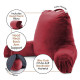 Large Soft Foam Reading & TV Relax Pillow + 2 Neck & Lumbar Pillows with Pockets
