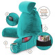 Large Soft Foam Reading & TV Relax Pillow + 2 Neck & Lumbar Pillows with Pockets