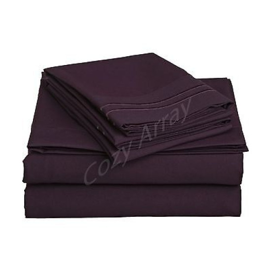 1500 THREAD COUNT 4 PIECE BED SHEET SET - PERFECT CHRISTMAS GIFT