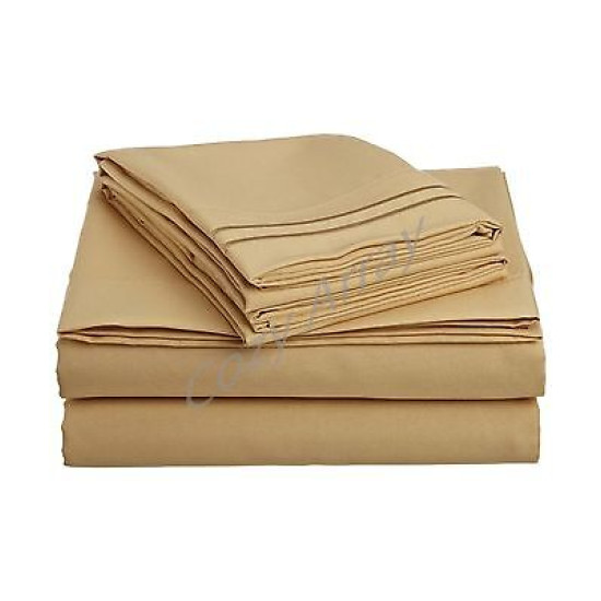 1500 THREAD COUNT 4 PIECE BED SHEET SET - PERFECT CHRISTMAS GIFT