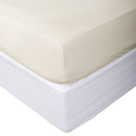 1800 Collection Fitted Sheet Fits Deep Pocket Mattresses Full Elastic All Around