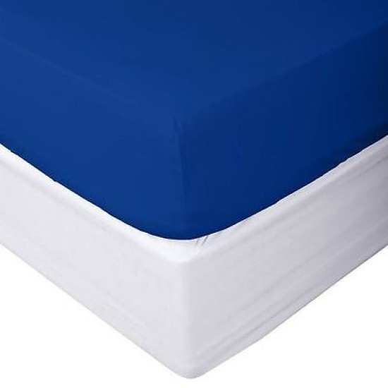 1800 Collection Fitted Sheet Fits Deep Pocket Mattresses Full Elastic All Around