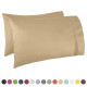SET OF KING SIZE PILLOWCASES SOFT AS 1500 THREAD COUNT TWO PILLOWS CASES PER SET
