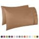 SET OF KING SIZE PILLOWCASES SOFT AS 1500 THREAD COUNT TWO PILLOWS CASES PER SET