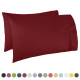 SET OF KING SIZE PILLOWCASES SOFT AS 1500 THREAD COUNT TWO PILLOWS CASES PER SET