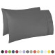 SET OF KING SIZE PILLOWCASES SOFT AS 1500 THREAD COUNT TWO PILLOWS CASES PER SET