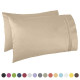 SET OF KING SIZE PILLOWCASES SOFT AS 1500 THREAD COUNT TWO PILLOWS CASES PER SET