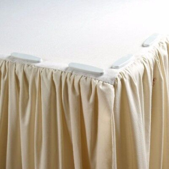 Bed Skirt Dust Ruffle Pins - Pack Of 16 Pins - Keeps Bedskirt In Place