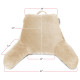 Super Soft Foam Reading Pillow, TV & Bed Rest Pillow, Arms Support with Pockets