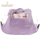 Super Soft Foam Reading Pillow, TV & Bed Rest Pillow, Arms Support with Pockets