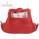 Super Soft Foam Reading Pillow, TV & Bed Rest Pillow, Arms Support with Pockets