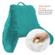 Super Soft Foam Reading Pillow, TV & Bed Rest Pillow, Arms Support with Pockets