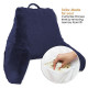 Super Soft Foam Reading Pillow, TV & Bed Rest Pillow, Arms Support with Pockets