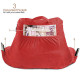 Super Soft Foam Reading Pillow, TV & Bed Rest Pillow, Arms Support with Pockets