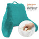 Super Soft Foam Reading Pillow, TV & Bed Rest Pillow, Arms Support with Pockets
