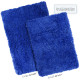2PC Shaggy Area Rug Set with Non-Slip Backing Rubber Large & Small Cozy Bath Mat