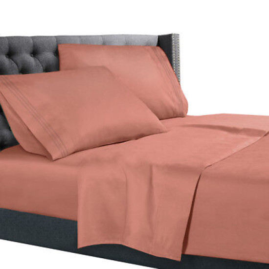 All Unique Sizes Brushed Soft Microfiber Hotel Bed Sheets, Deep Pocket Sheet Set
