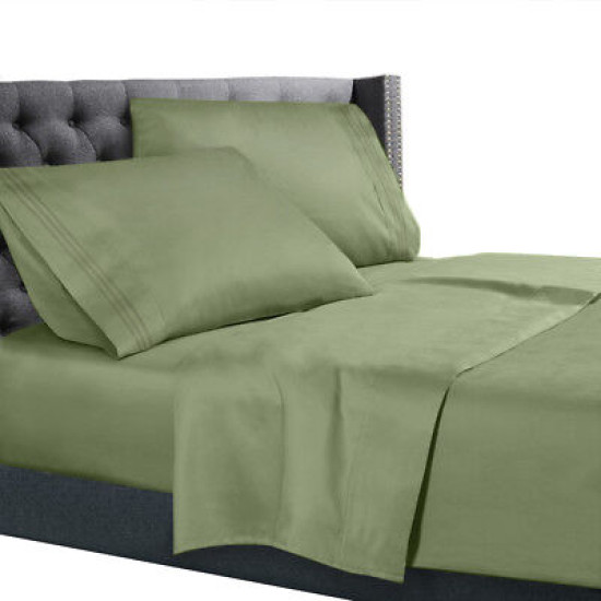 All Unique Sizes Brushed Soft Microfiber Hotel Bed Sheets, Deep Pocket Sheet Set