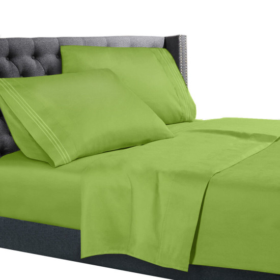 All Unique Sizes Brushed Soft Microfiber Hotel Bed Sheets, Deep Pocket Sheet Set