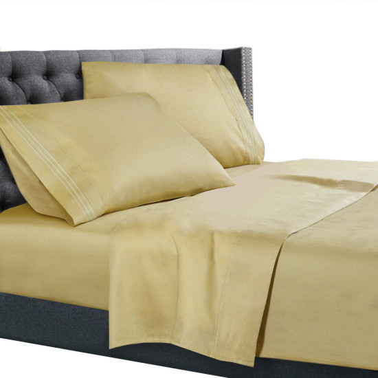 All Unique Sizes Brushed Soft Microfiber Hotel Bed Sheets, Deep Pocket Sheet Set