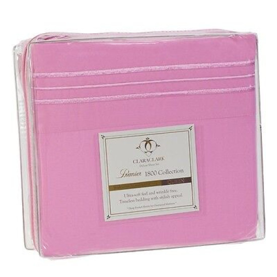 DEEP POCKET 1600 SERIES 4 PIECE BED SHEETS SUPER SOFT SHEET SET ALL SIZES