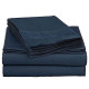 DEEP POCKET 1600 SERIES 4 PIECE BED SHEETS SUPER SOFT SHEET SET ALL SIZES