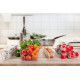 Refrigerator Organizer Bins Stackable Fridge Storage Containers + 8x12 Magnetic