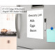 Refrigerator Organizer Bins Stackable Fridge Storage Containers + 8x12 Magnetic