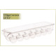 Refrigerator Organizer Bins Stackable Fridge Storage Containers + 8x12 Magnetic