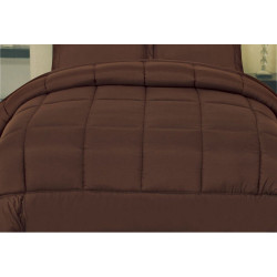 Goose Down Alternative Solid Comforter - All Season Blanket - One Piece