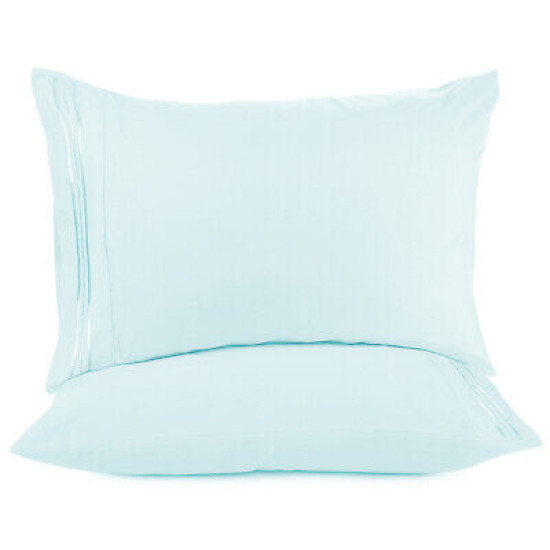 SET OF 1500 TC PILLOWCASES TWO PILLOW CASES PER SET ALL SIZES ALL COLORS