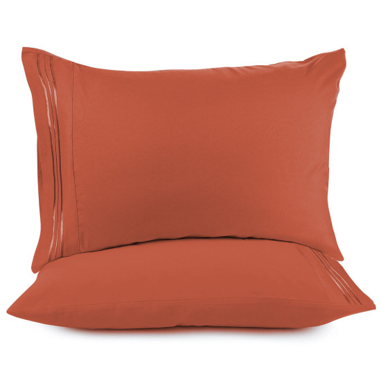 SET OF 1500 TC PILLOWCASES TWO PILLOW CASES PER SET ALL SIZES ALL COLORS