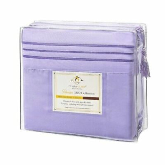 1800 Collection 4 Piece Deep Pocket Bed Sheet Set Ultra Soft Bed Sheets