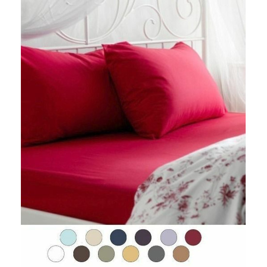 1800 Collection 4 Piece Deep Pocket Bed Sheet Set Ultra Soft Bed Sheets