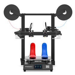 TRONXY GEMINI S Dual Extruder IDEX 3D Printer Multicolor 2 color 2 Head Independent Large FDM 3D Printing Machine